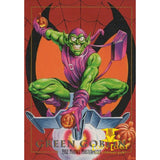 1992 Marvel Masterpieces Sky box Green Goblin #36 - Non-Game