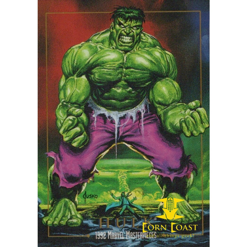 1992 Marvel Masterpieces Sky box Hulk #32 - Non-Game Cards