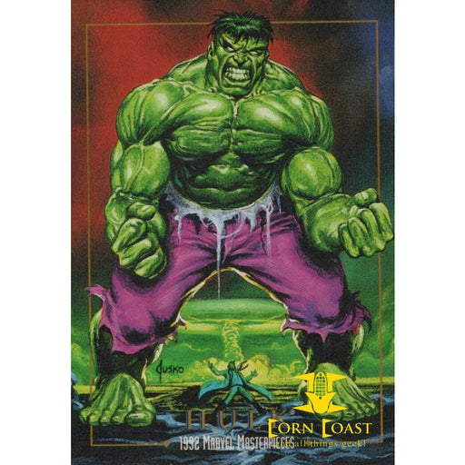 1992 Marvel Masterpieces Sky box Hulk #32 - Non-Game Cards