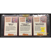 1993 Hero uncut Master Foil - Comic Cards