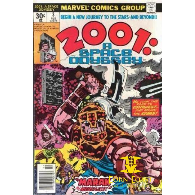 2001 A Space Odyssey (1976) #3 VF - Back Issues