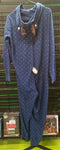 Blue deer one piece costume M