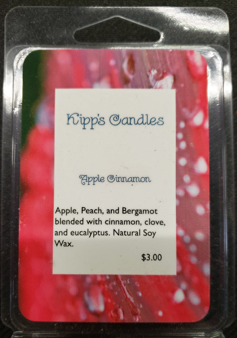 Apple cinnamon wax cubes