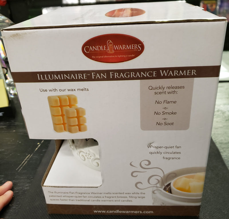 Large Live Laugh Love Pluggable Wax Cube Warmer with fan