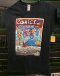 Free Comic Book Day black women's shirt size S