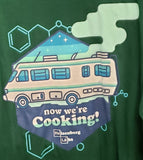 Breaking Bad "Now We're Cooking" long sleeve t-shirt size M