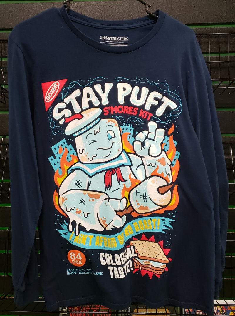 Loot Crate Ghostbusters Stay Puft long sleeve t-shirt size M