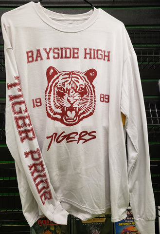 Saved by the Bell Bayside Tigers long sleeve T-shirt size M