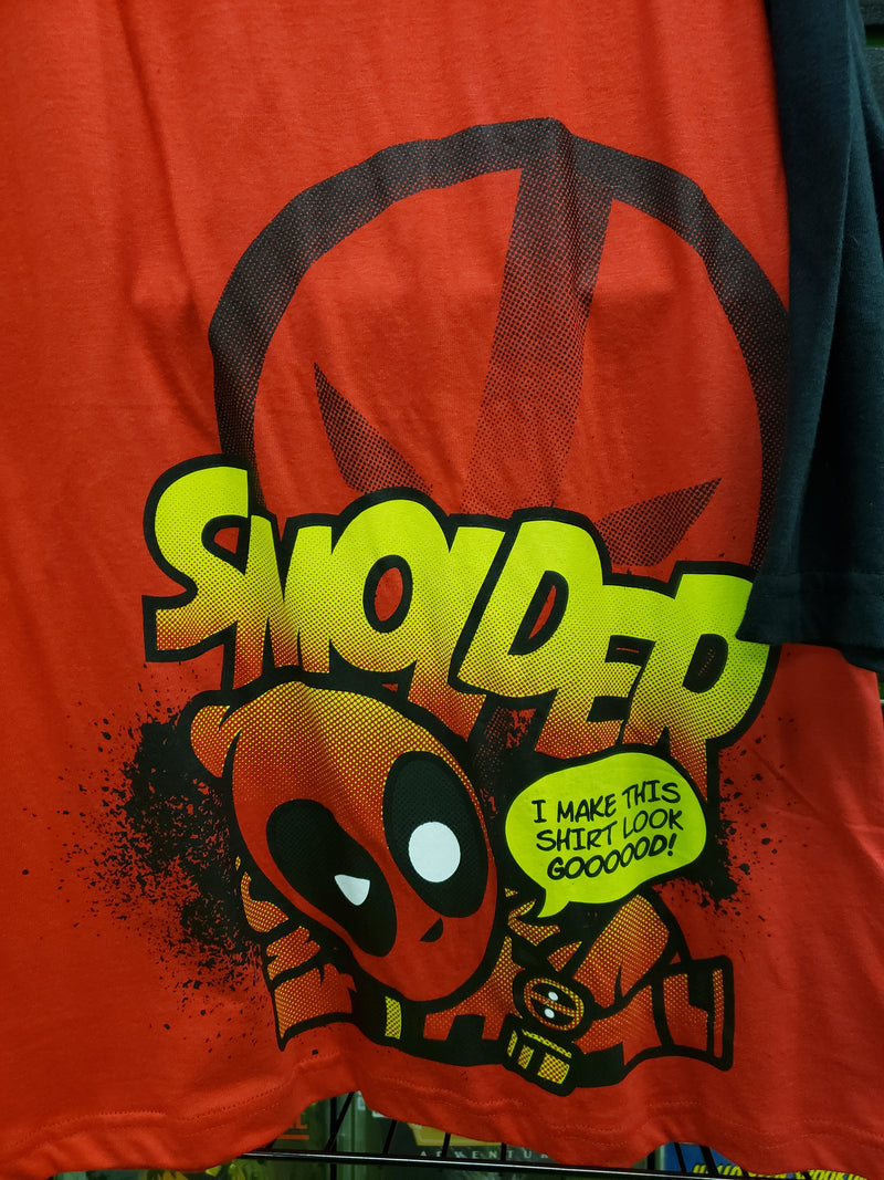 Deadpool Smolder 3/4 sleeve shirt size L
