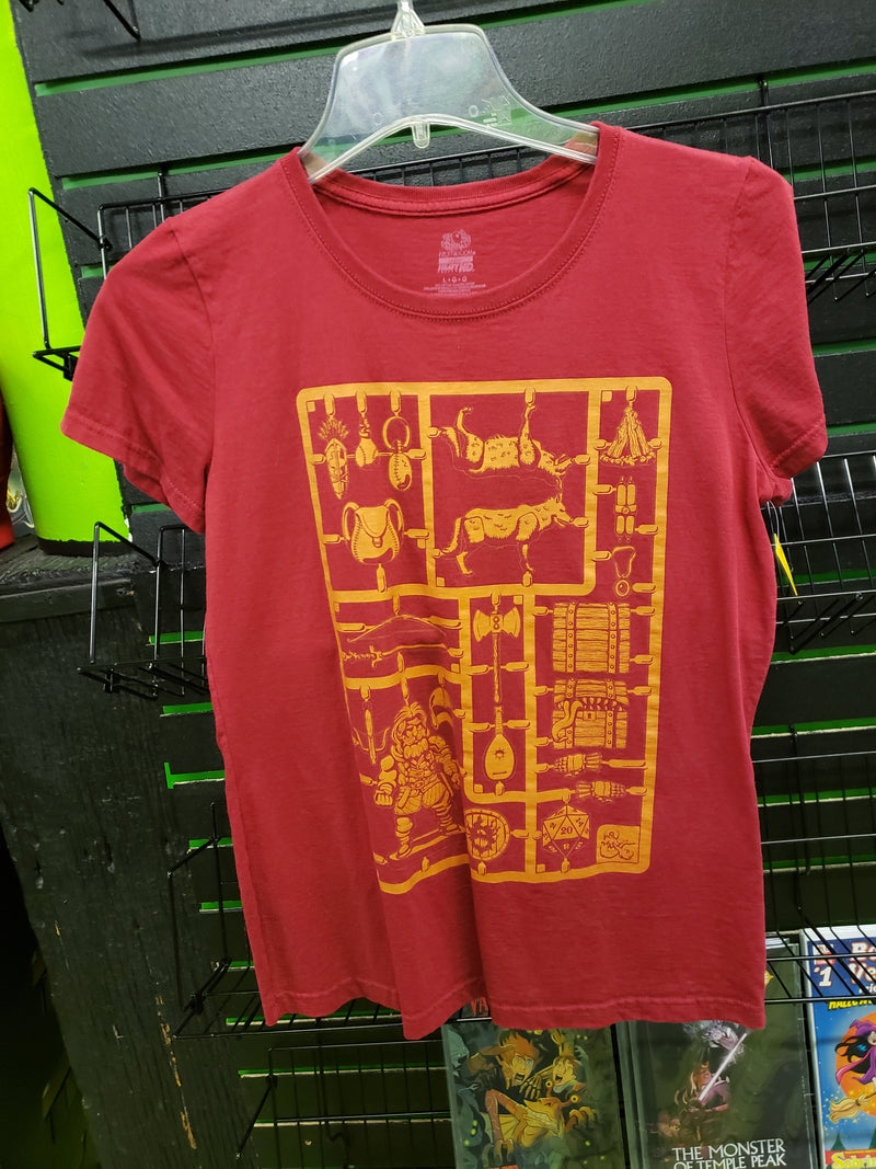 Dungeons and Dragons sprue t-shirt size L