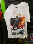 Star Wars Darth Vader and troopers two sided t-shirt size L