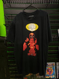 "Check out the chump in the Deadpool tee" shirt size XL