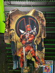 Deadpool all over print polyester t-shirt size L