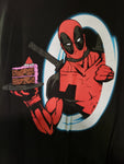 Deadpool with birthday cake shirt size XL