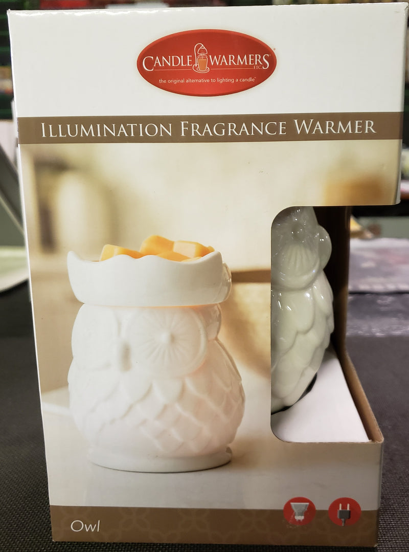 Owl shaped wax cube warmer