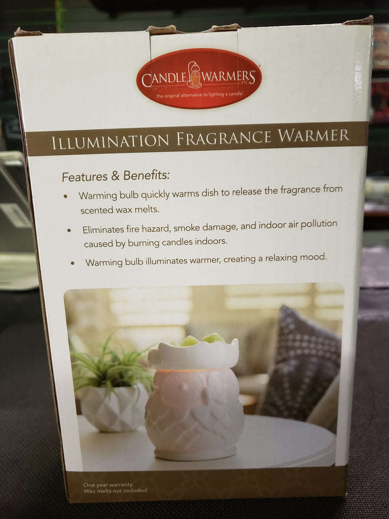 Owl shaped wax cube warmer