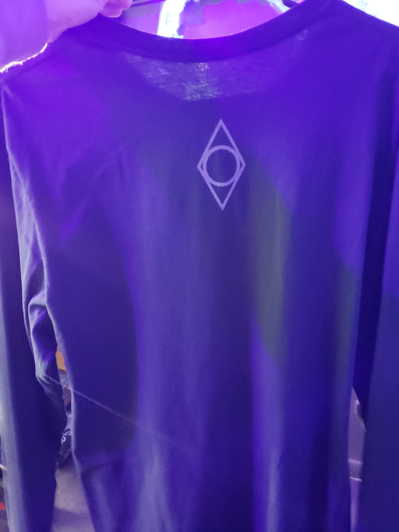 Loot Crate Elder Scrolls V Skyrim NIghtingale symbol black light reactive t-shirt M