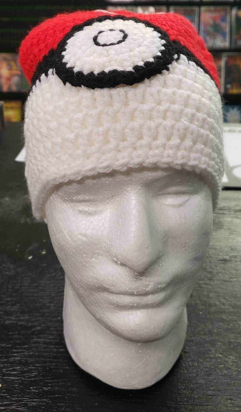 Child Pokemon Pokeball knitted winter hat