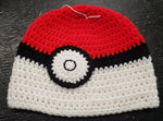 Adult Pokemon Pokeball knitted winter hat