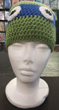 Ninja Turtle Leonardo adult knitted winter hat