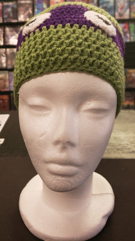 Ninja Turtle Donatello adult knitted winter hat