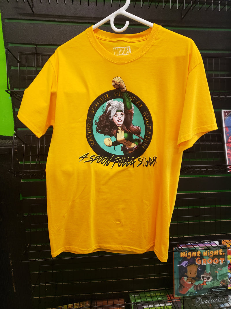 X-Men Rogue yellow t-shirt size M