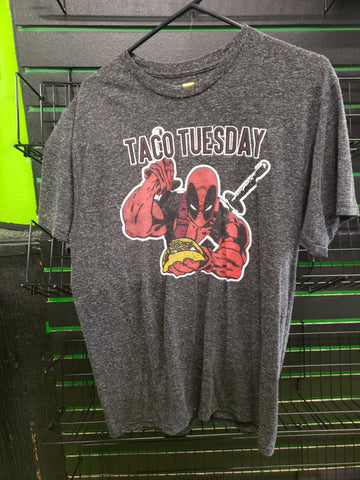 Deadpool Taco Tuesday shirt size M