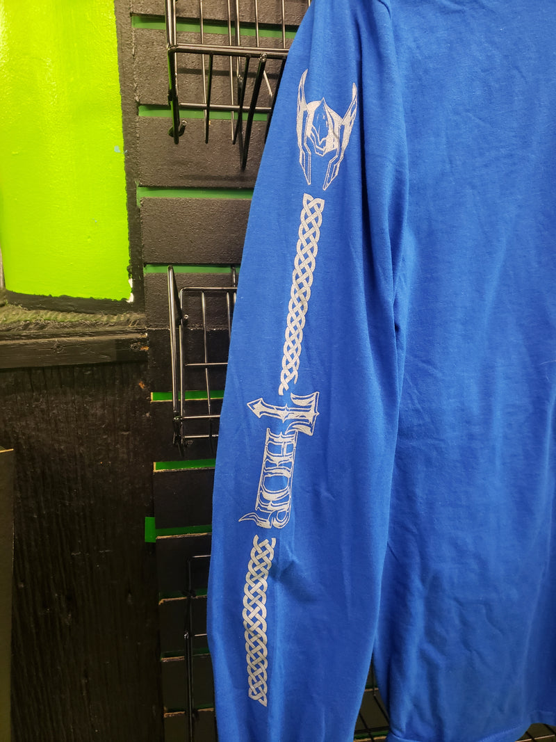 Thor long sleeve blue shirt size M