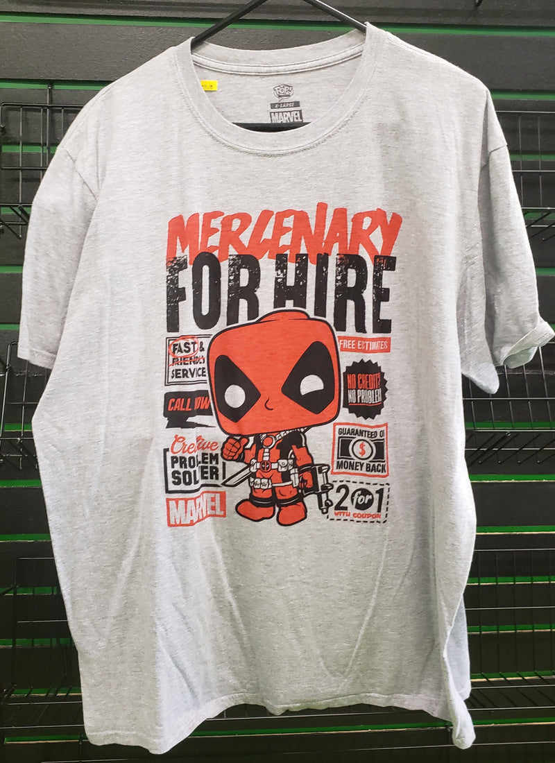 Deadpool Funko Pop shirt size XL