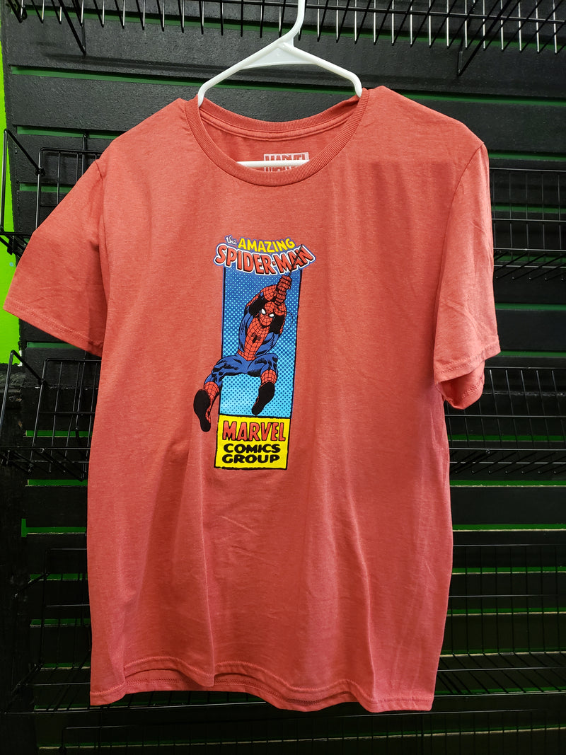 Amazing Spider-Man Marvel stamp shirt size M