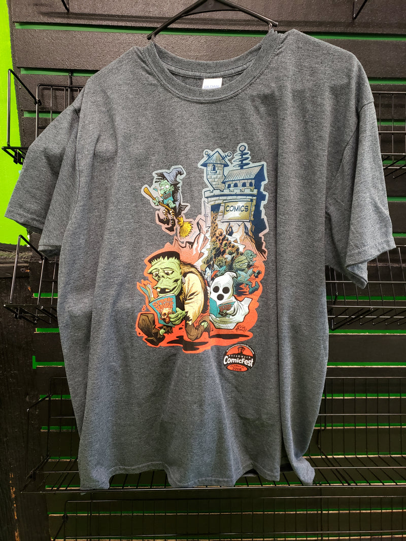 Halloween Comicfest classic monsters shirt size XL