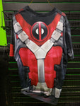Deadpool cosplay polyester shirt size XL