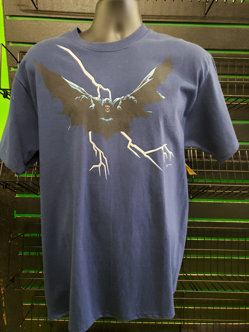 Batman with lightning shirt size L