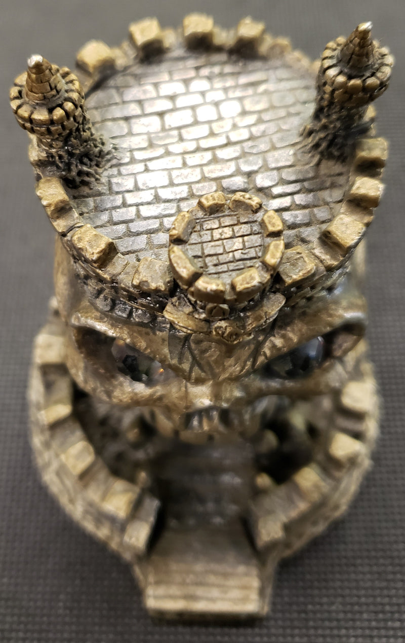 The Skull Gateway by Mark Locker skull castle figure