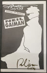 Neil Gaiman Guest of Honor Ashcan SIGNED NM