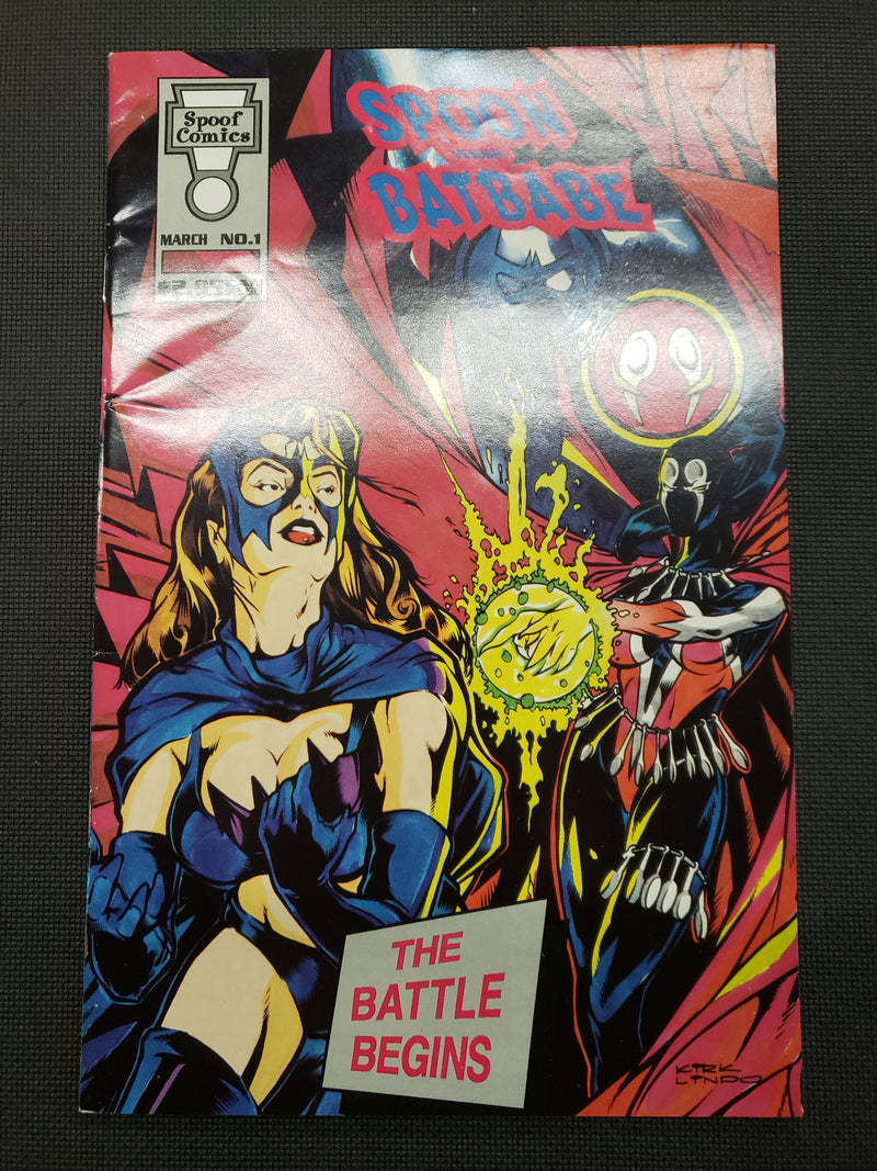 Spoon versus Batbabe #1 (Spoof) Autograph
