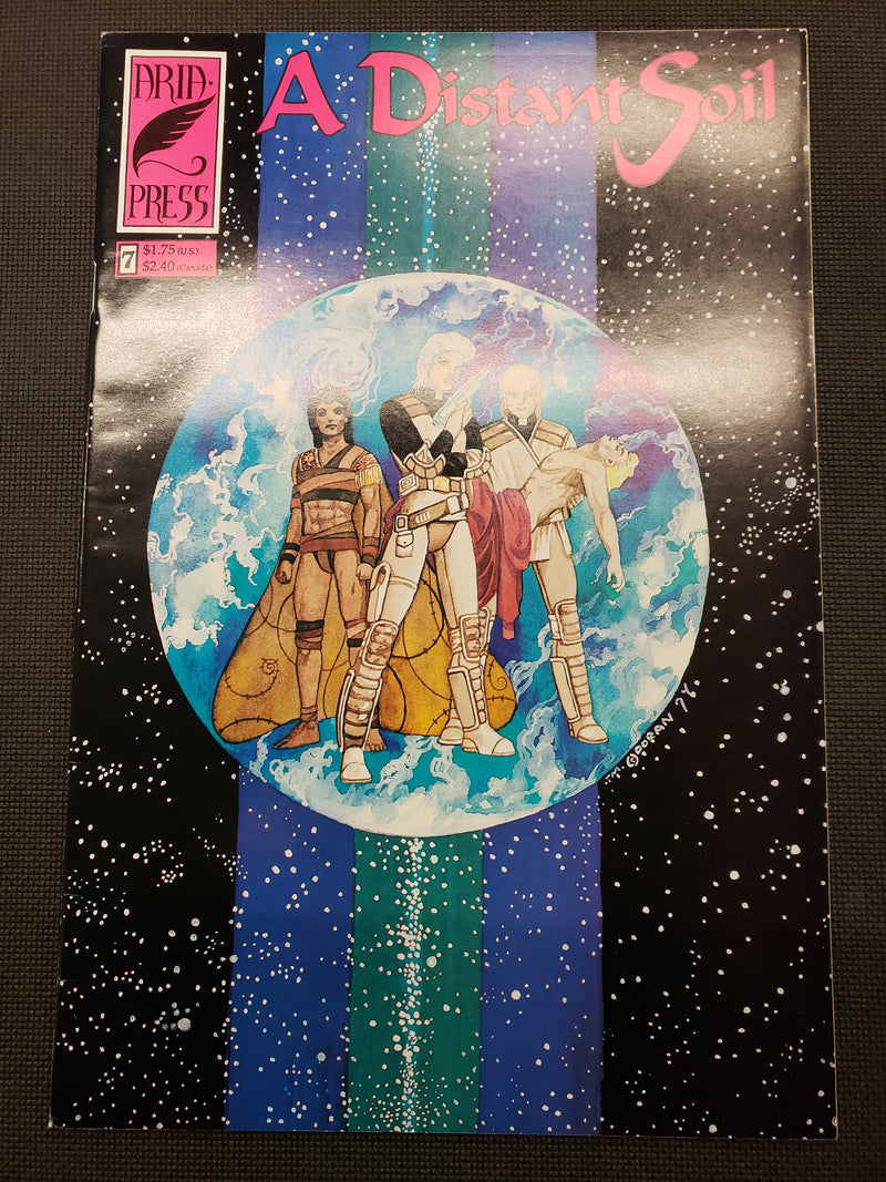A Distant Soil #7 autographed NM