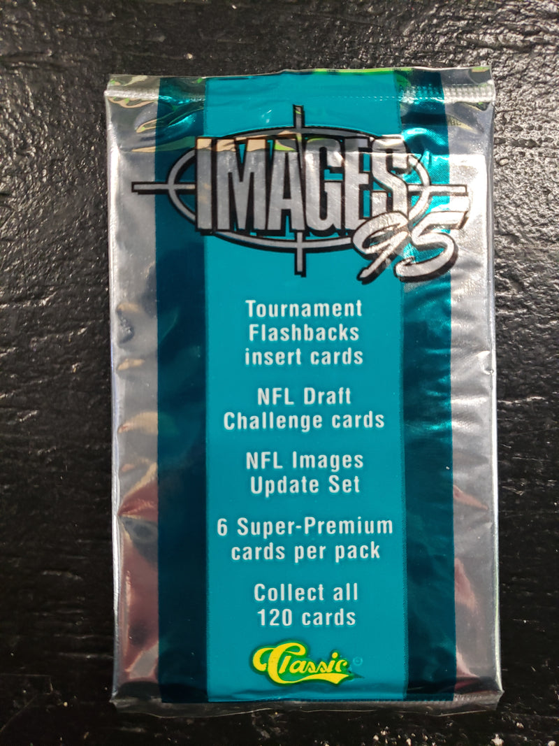 1995 Images NFL Football card pack