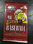 1998 MLB Donruss Update baseball card pack