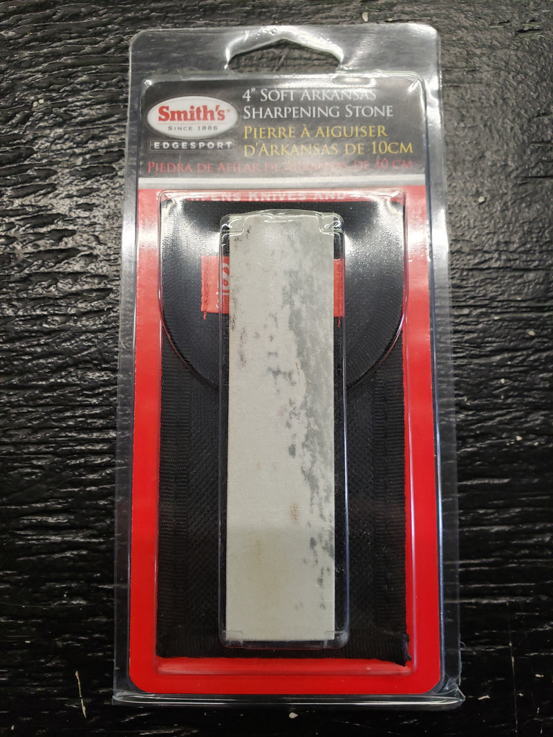 Smith's 4" soft Arkansas sharpening stone