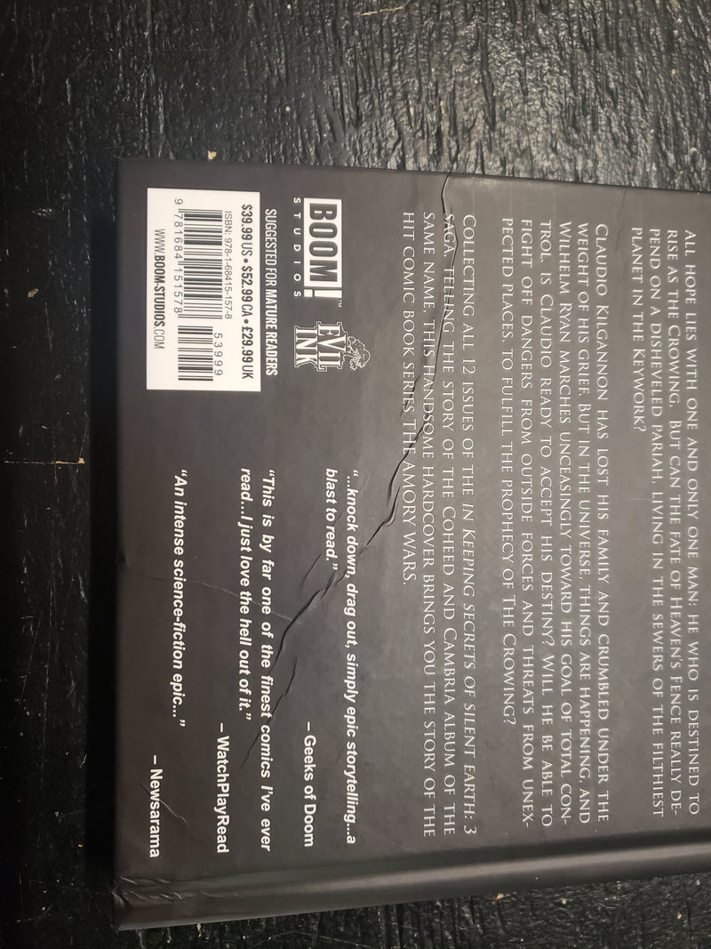 AMORY WARS KEEPING SECRETS OF SILENT EARTH 3 HC