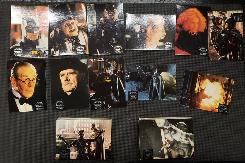 1992 Topps Batman Returns Complete Set Trading Cards