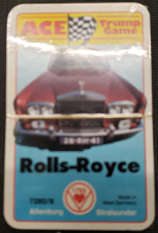 Ace Trump Game Rolls-Royce sealed pack