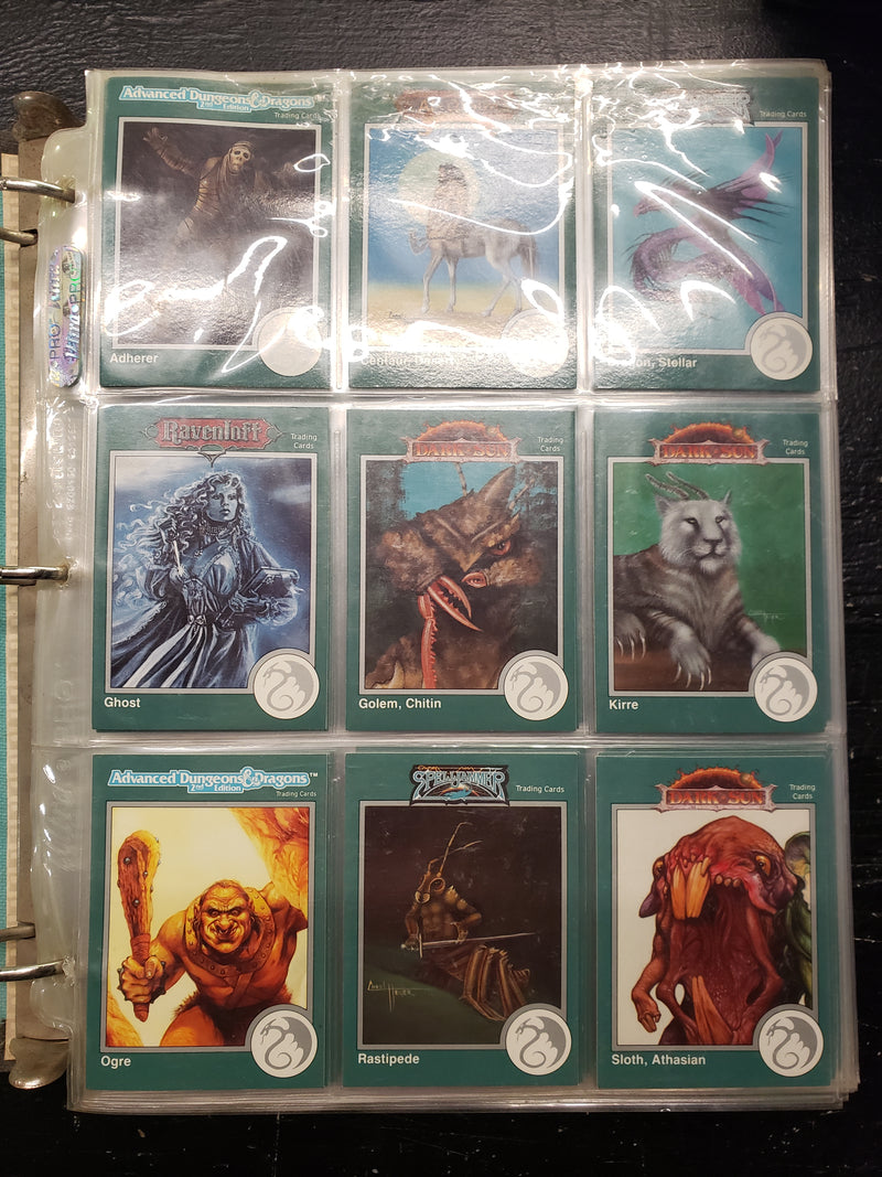 1993 TSR Dungeons and Dragons Complete Card Set