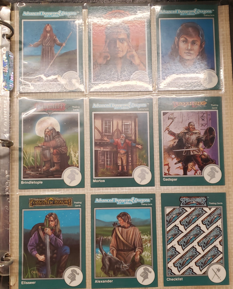 1993 TSR Dungeons and Dragons Complete Card Set