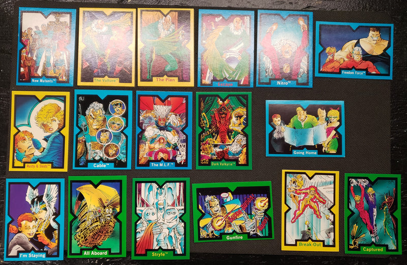 1991 X-Force Complete Card Set