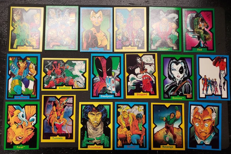 1991 X-Force Complete Card Set
