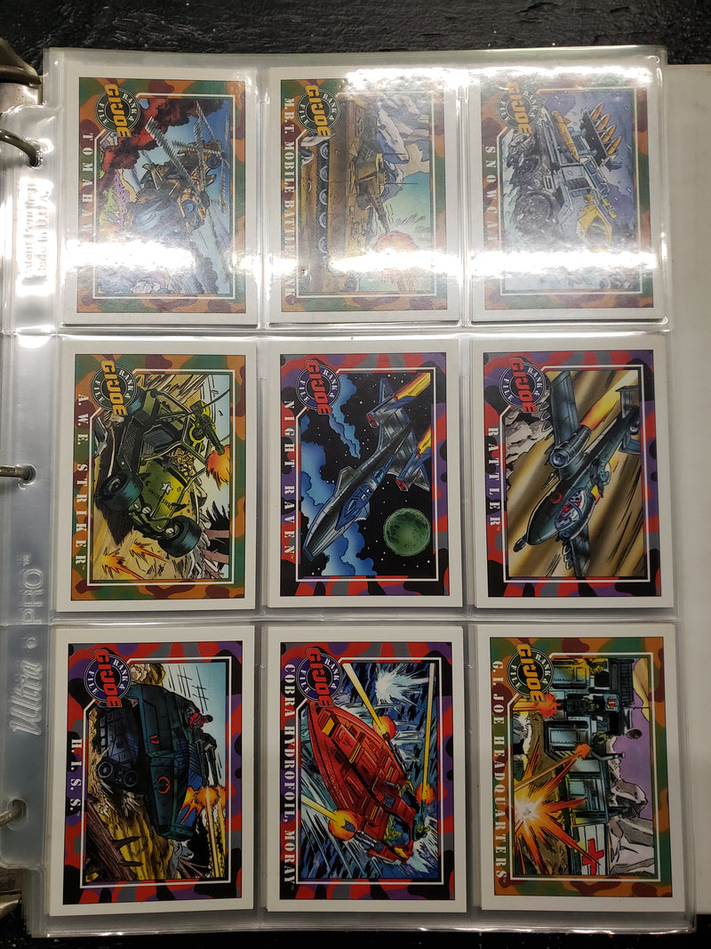 1991 Hasbro G.I. Joe Complete Trading Card Set