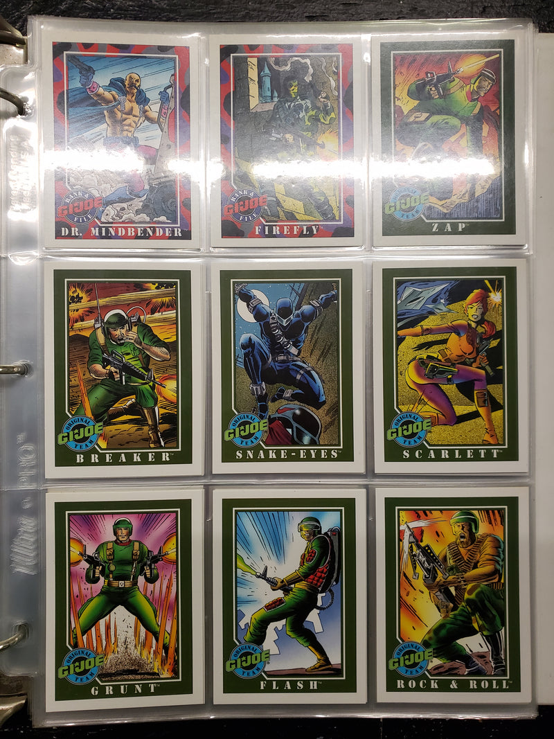 1991 Hasbro G.I. Joe Complete Trading Card Set