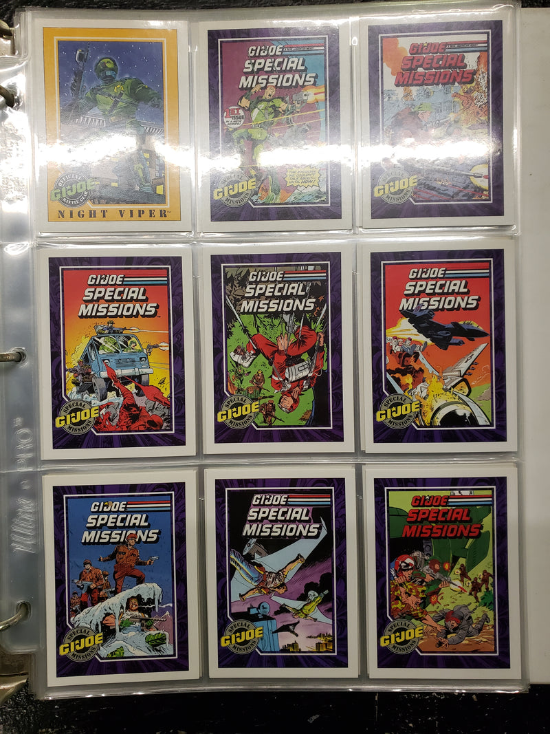1991 Hasbro G.I. Joe Complete Trading Card Set